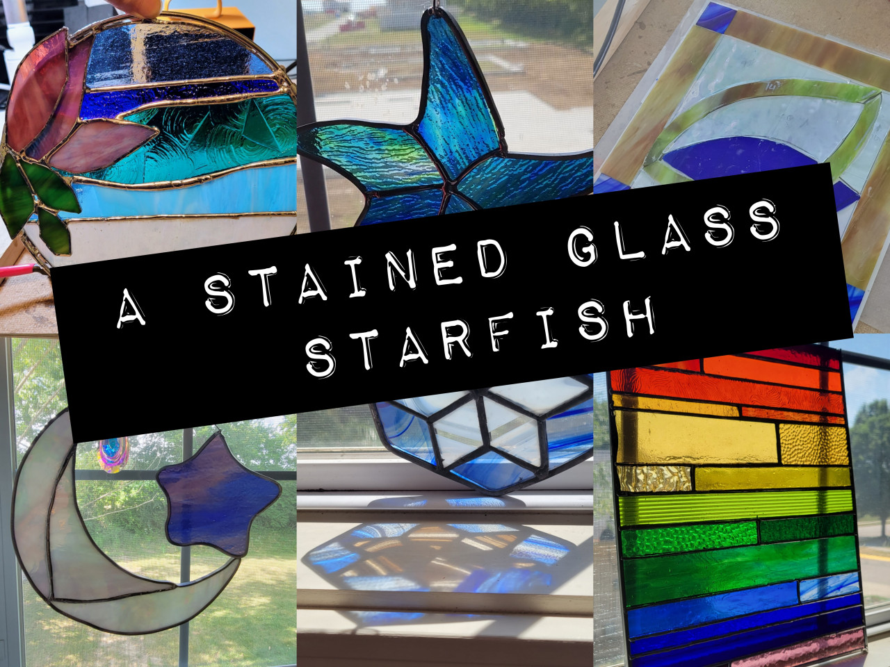 A Stained Glass Starfish