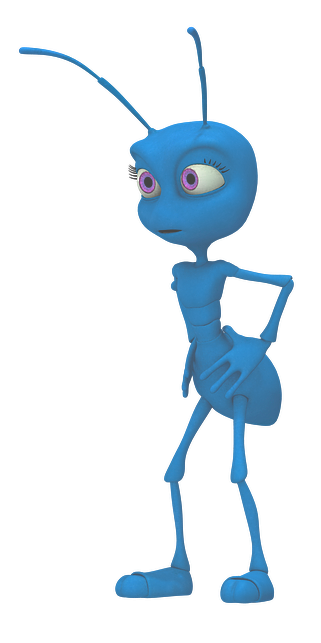 Ant looking left