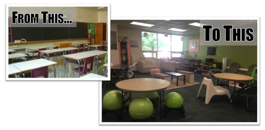 Traditional & UDL Classroom Comparison