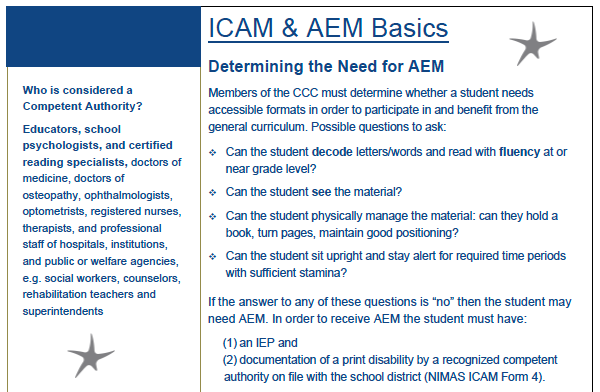 Thumbnail preview of ICAM basics fact sheet.